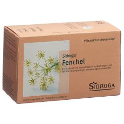 SIDROGA Fenchel 20 aromageschützte Doppelkammerbeutel