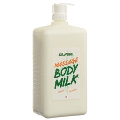 Dr. Weibel Massage Bodymilk Fl 1000 ml