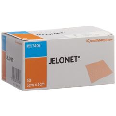 Jelonet Paraffingaze 5cmx5cm steril 50 Stk