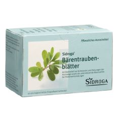 SIDROGA Bärentraubenblätter 20 aromageschützte Doppelkammerbeutel