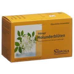 SIDROGA Holunderblüten 20 aromageschützte Doppelkammerbeutel