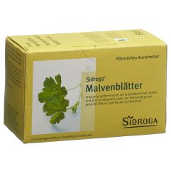 SIDROGA Malvenblätter 20 aromageschützte Doppelkammerbeutel