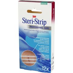 3M STERI STRIP 6x38mm blanc renforcé 12 x 6 pce