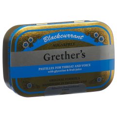 GRETHERS Blackcurrant past s suc bte 110 g