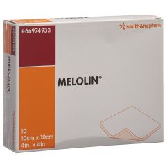 Melolin Wundkompressen 10x10cm steril 10 Btl