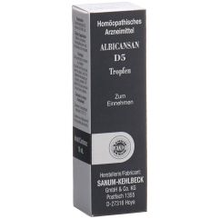 ALBICANSAN gouttes 5 D fl 10 ml