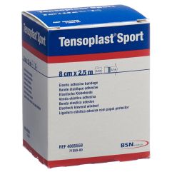 TENSOPLAST SPORT tape élastique 8cmx2.5m