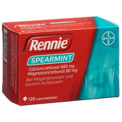 Rennie SPEARMINT 120 Lutschtabletten