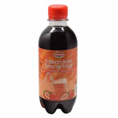 MORGA sirop fraises avec fructose 3.3 dl