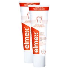 ELMEX PROTECT CARIES dentifrice duo 2 x 75 ml