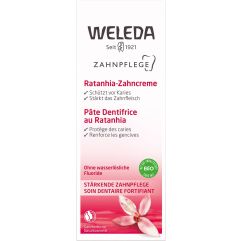 WELEDA Pâte dentifrice au ratanhia tb 75 ml