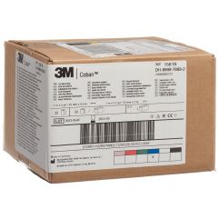 3M COBAN bande adhé 2.6cmx4.57m bleu 30 pce