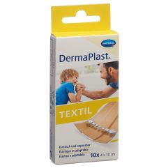 DermaPlast Textil Schnellverband 4x10cm 10 Stk