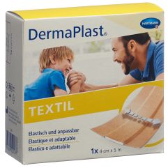 DERMAPLAST TEXTIL pans rapid 4cmx5m rouleau