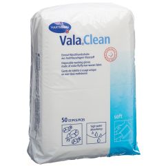 Valaclean Soft Einmal Waschhandschuh 15.5x22.5cm 50 Stk