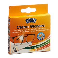 SWIRL lingettes nettoyantes lunettes 10 pce