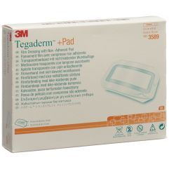 3M TEGADERM+PAD 9x15cm compresse 4.5x10cm 25 pce