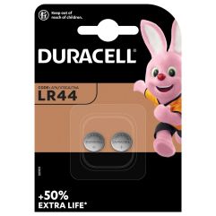 Duracell Batterie für Uhr+Rechner LR44 1.5V 2 Stk