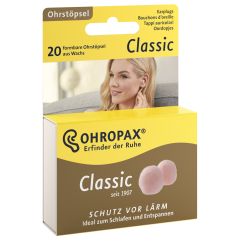 OHROPAX Classic sourdines cire 20 pce