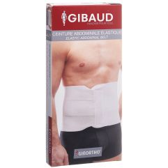 GIBAUD Bauchgurt elastisch Gr5 121-135cm weiss