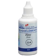 Bioligo zinc (114) solution liquide ionisée 50 ml