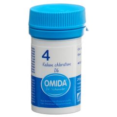 OMIDA SCHÜSSLER no4 kal chlor cpr 6 D bte 20 g