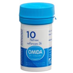 Omida Schüssler Nr10 Natrium sulfuricum Tabl D 6 Ds 20 g