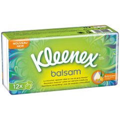 KLEENEX Balsam mouchoirs papier 12 x 9 pce