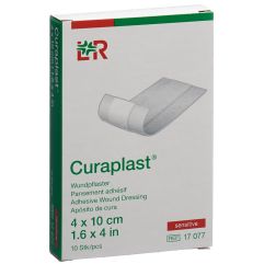 Curaplast Wundverband 4cmx10cm hautfarbig 10 Stk