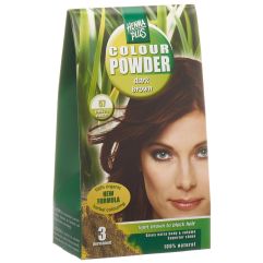 HENNA PLUS colour powder 57 brun 100 g