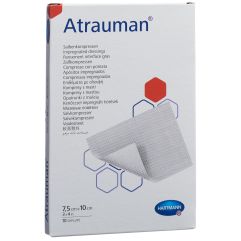 ATRAUMAN compresse onguent 7.5x10cm stéril 10 pce