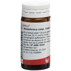 WALA betula/arnica comp glob fl 20 g