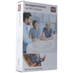 Bort Handgelenkstütze Schiene rechts M -19cm beige