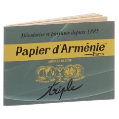 PAPIER ARMENIE feuilles 12 pce