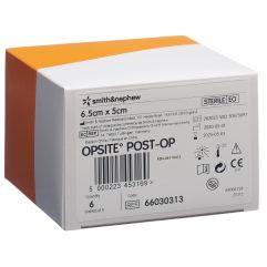 Opsite Post OP Folienverband 6.5x5cm steril 6 x 5 Stk