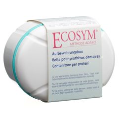 ECOSYM boîte de rangement pour prothèse dentaire