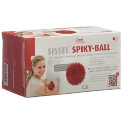 SISSEL Spiky-Ball 9cm rot 2 Stk