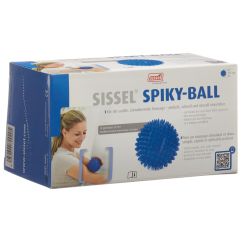 SISSEL Spiky-Ball 10cm blau 2 Stk