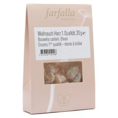 farfalla Räucherung Weihrauch 1 Qualität 20 g