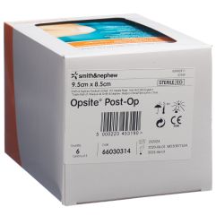 Opsite Post OP Folienverband 9.5x8.5cm steril 6 x 5 Stk