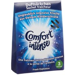 COMFORT intense sachet fraîcheur bleu 3 pce