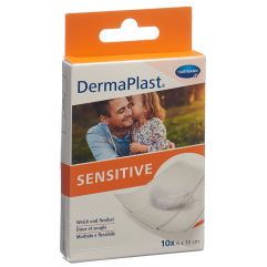 DERMAPLAST SENSITIVE pans rapid bla 6x10cm 10 pce