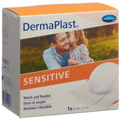 DERMAPLAST SENSITIVE pans rapid bla 6cmx5m rouleau