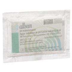 ALLSAN papier indicateur pH 5.2-7.4 100 pce