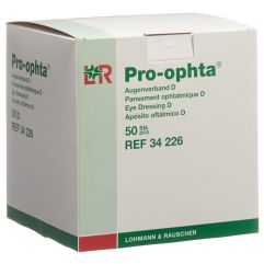 Pro Ophta D Augenverband lichtdicht hautfarbig 50 Stk