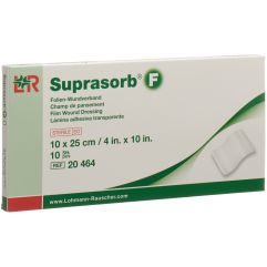 Suprasorb F Folien-Wundverband 10x25cm steril 10 Stk x 2Stk