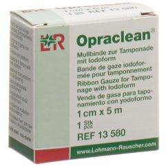 Opraclean Mullbinde zur Tamponade mit Jodoform 1cmx5m