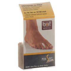 BORT PEDISOFT séparateur doigts pieds S 2 pce