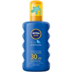 Nivea Sun Kids pflegendes Sonnenspray LSF 30 wasserfest farbig 200 ml