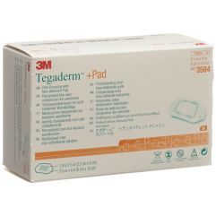 3M Tegaderm+Pad 6x10cm Wundkissen 2.5x6cm 50 Stk